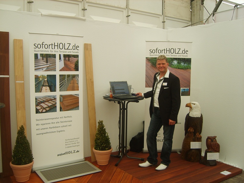 Unser Messestand in Biberach