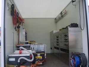 Service-Fahrzeug unserer Monteure